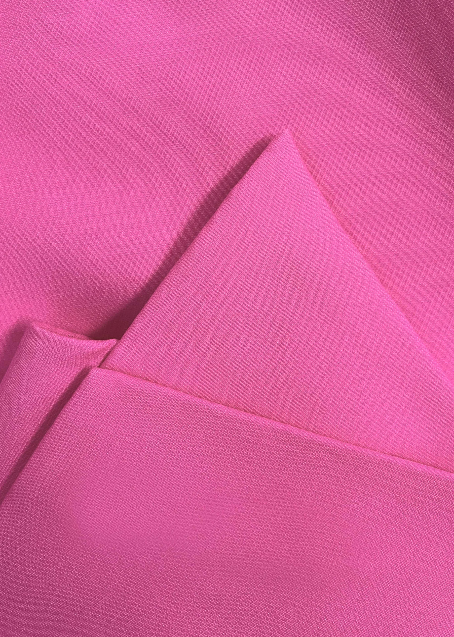 Ready To Wear|Ready To Wear Roland Mouret Asymmetric Silk Wool Midi Dress Pink