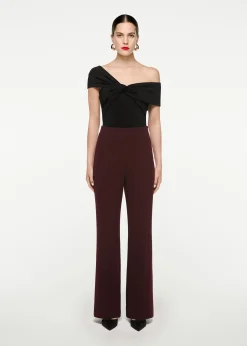 Ready To Wear|Ready To Wear Roland Mouret Asymmetric Stretch Cady Top Black