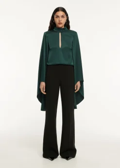 Ready To Wear|Ready To Wear Roland Mouret High Waisted Cady Trouser Black