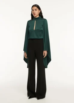 Ready To Wear|Ready To Wear Roland Mouret High Waisted Cady Trouser Black