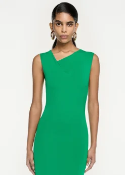 Ready To Wear|Ready To Wear|Ready To Wear Roland Mouret Knit Midi Dress Green