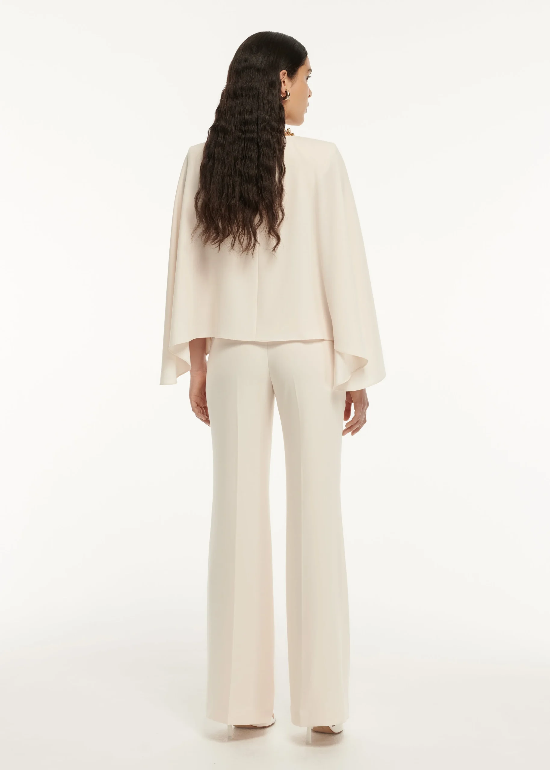 Ready To Wear|Ready To Wear Roland Mouret Long Sleeve Satin Crepe Top