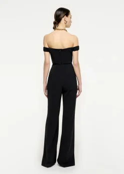 Ready To Wear|Ready To Wear Roland Mouret Off The Shoulder Stretch Cady Top Black