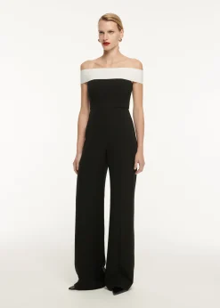 Ready To Wear|Ready To Wear Roland Mouret Off The Shoulder Stretch Cady Jumpsuit