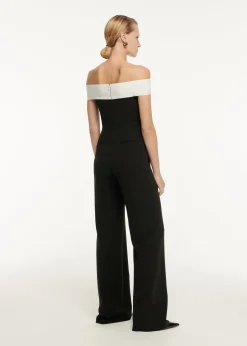 Ready To Wear|Ready To Wear Roland Mouret Off The Shoulder Stretch Cady Jumpsuit