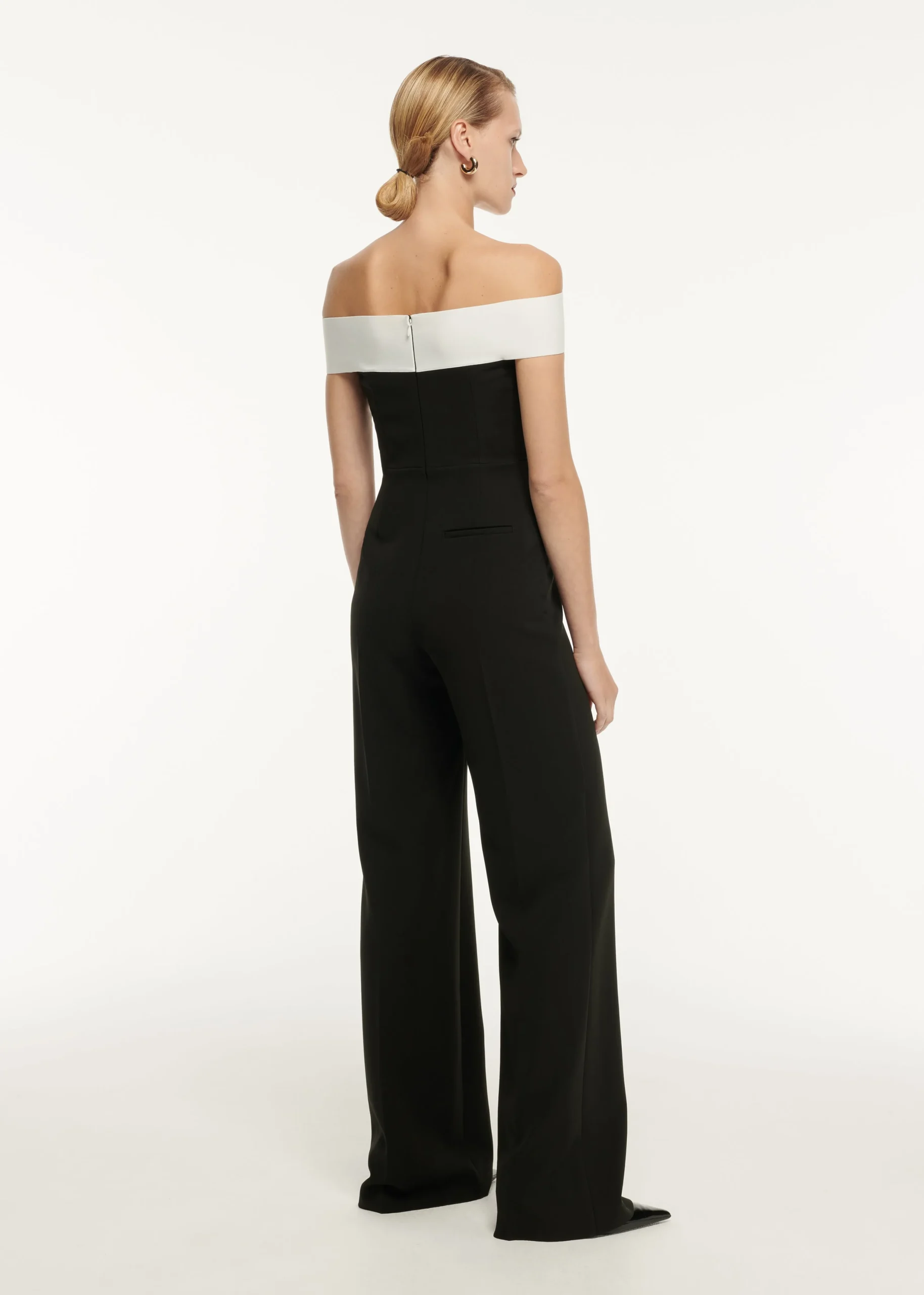 Ready To Wear|Ready To Wear Roland Mouret Off The Shoulder Stretch Cady Jumpsuit