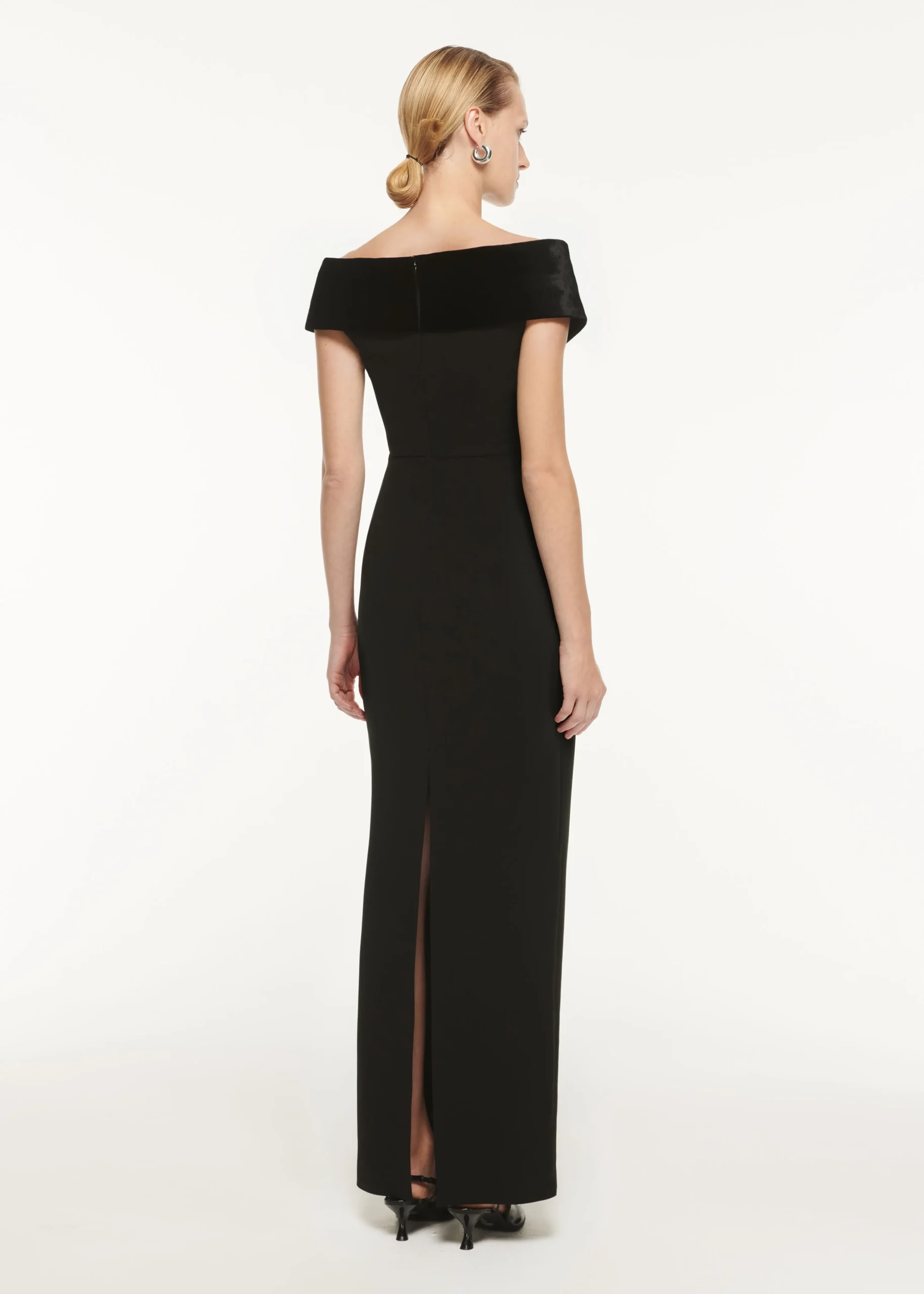 Ready To Wear|Ready To Wear Roland Mouret Off The Shoulder Stretch Cady Maxi Dress
