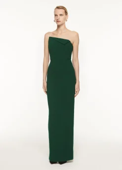 Ready To Wear|Ready To Wear Roland Mouret Strapless Origami Gown