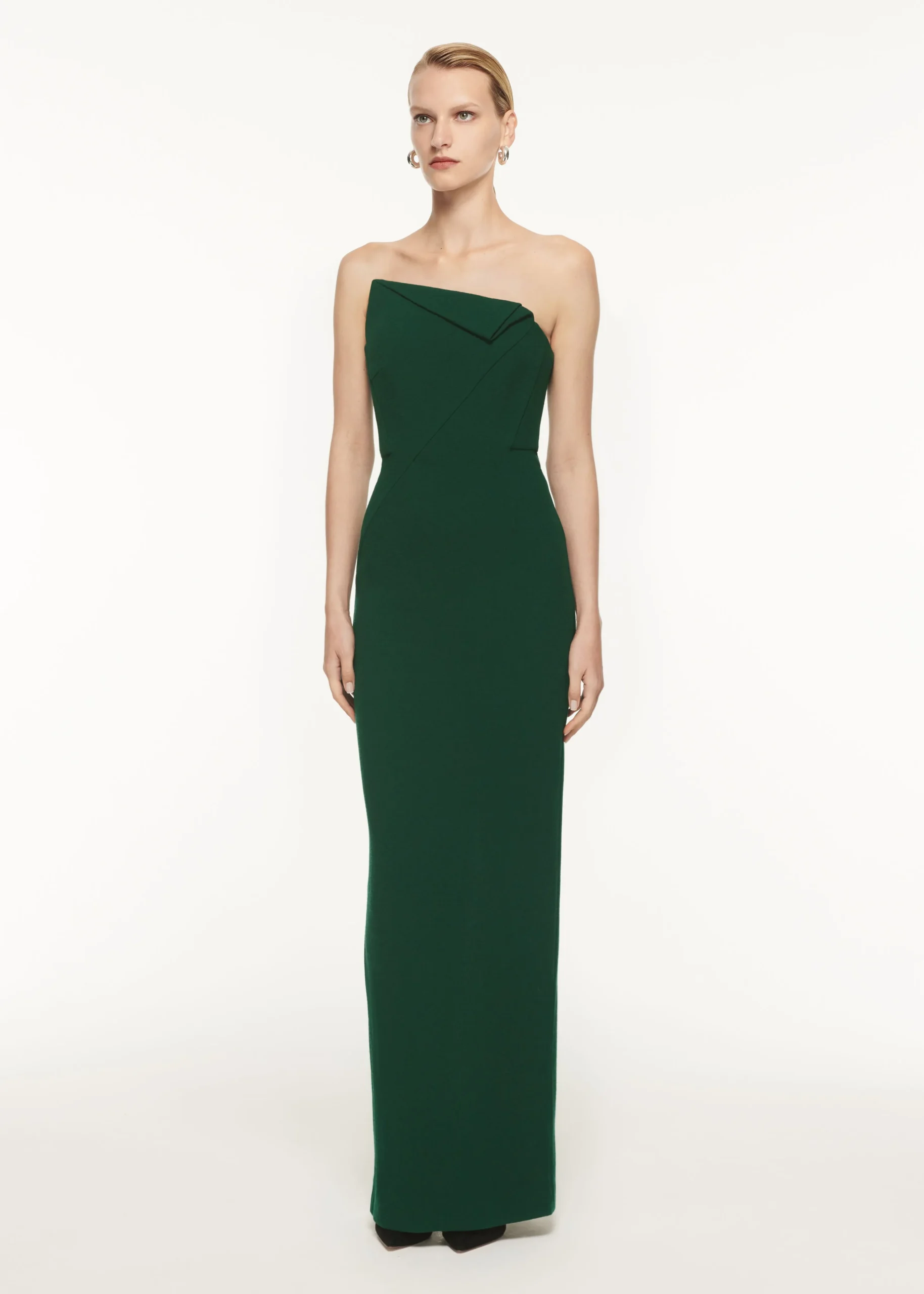 Ready To Wear|Ready To Wear Roland Mouret Strapless Origami Gown