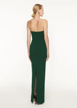 Ready To Wear|Ready To Wear Roland Mouret Strapless Origami Gown