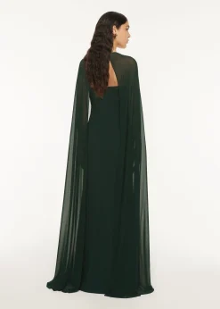 Ready To Wear|Ready To Wear Roland Mouret Strapless Satin Crepe Gown