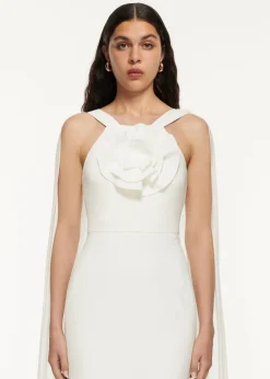 Ready To Wear|Ready To Wear Roland Mouret Stretch Cady Flower Gown