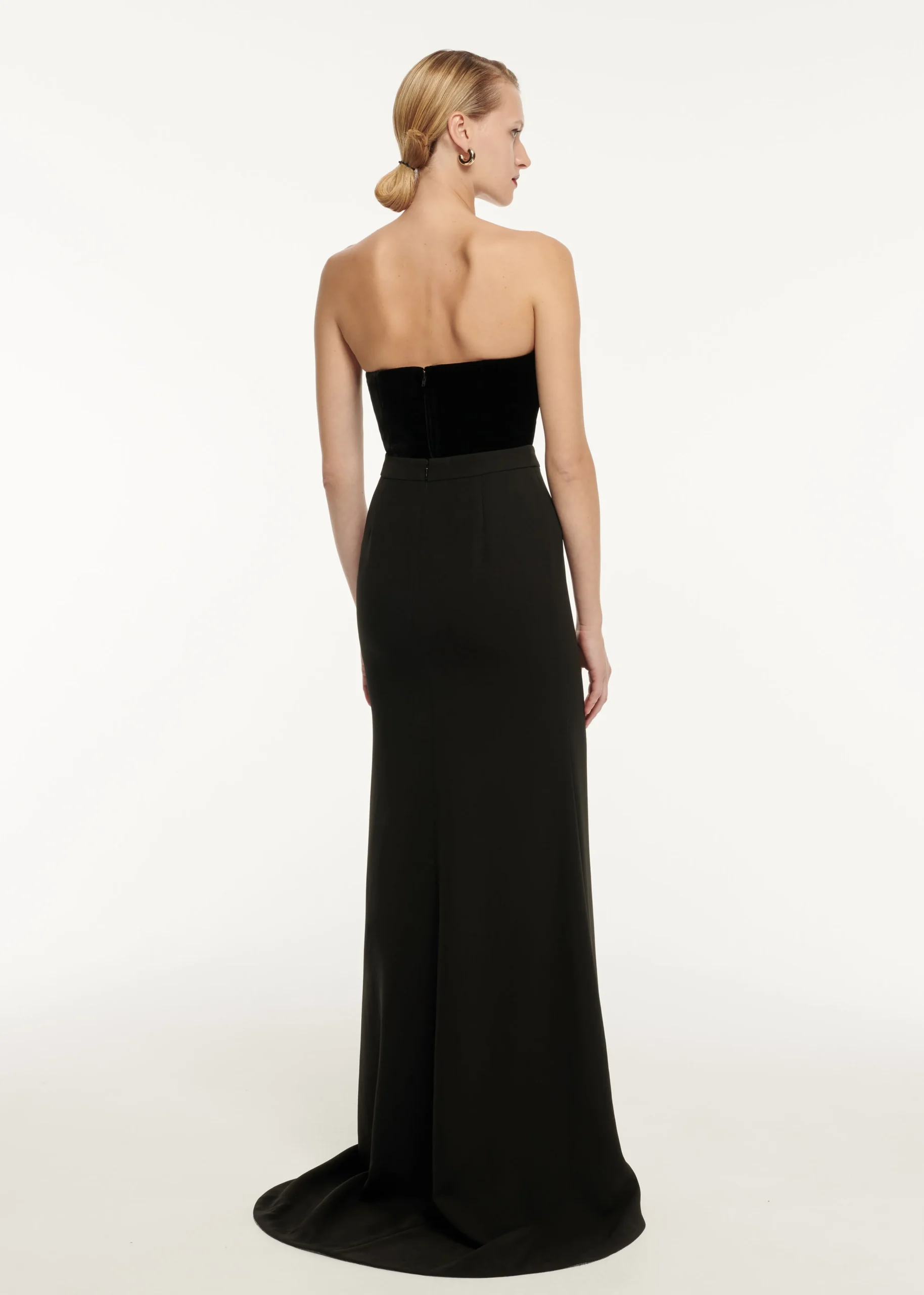 Ready To Wear Roland Mouret Stretch Cady Maxi Skirt