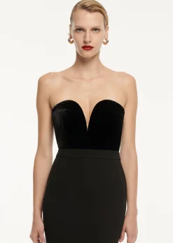 Ready To Wear Roland Mouret Stretch Cady Maxi Skirt