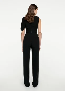 Ready To Wear|Ready To Wear Roland Mouret Stretch Cady Top Black