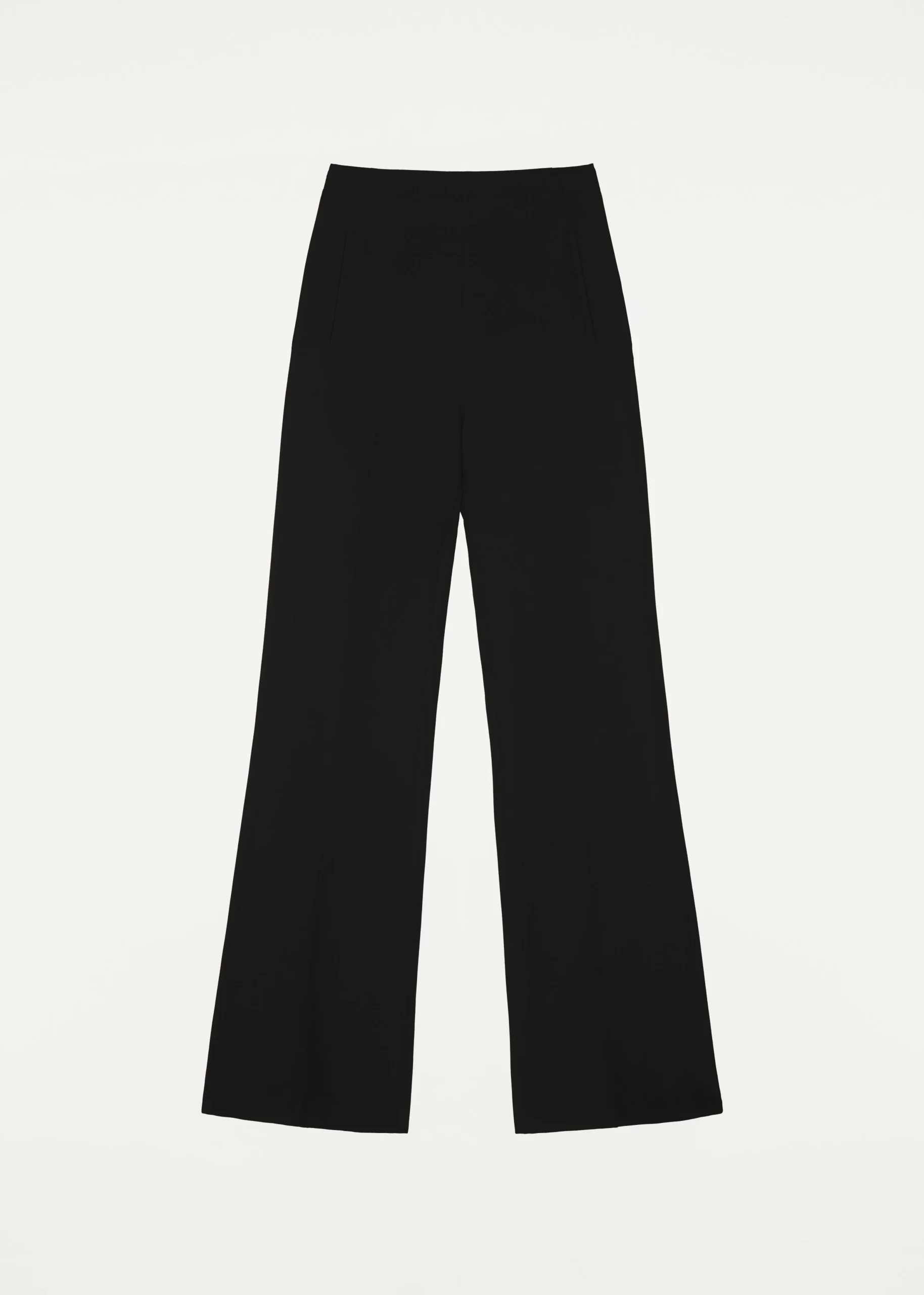 Ready To Wear|Ready To Wear|Ready To Wear Roland Mouret Wide Leg Stretch Cady Trouser Black