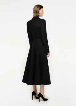 Ready To Wear|Ready To Wear Roland Mouret Wool Twill Coat Black